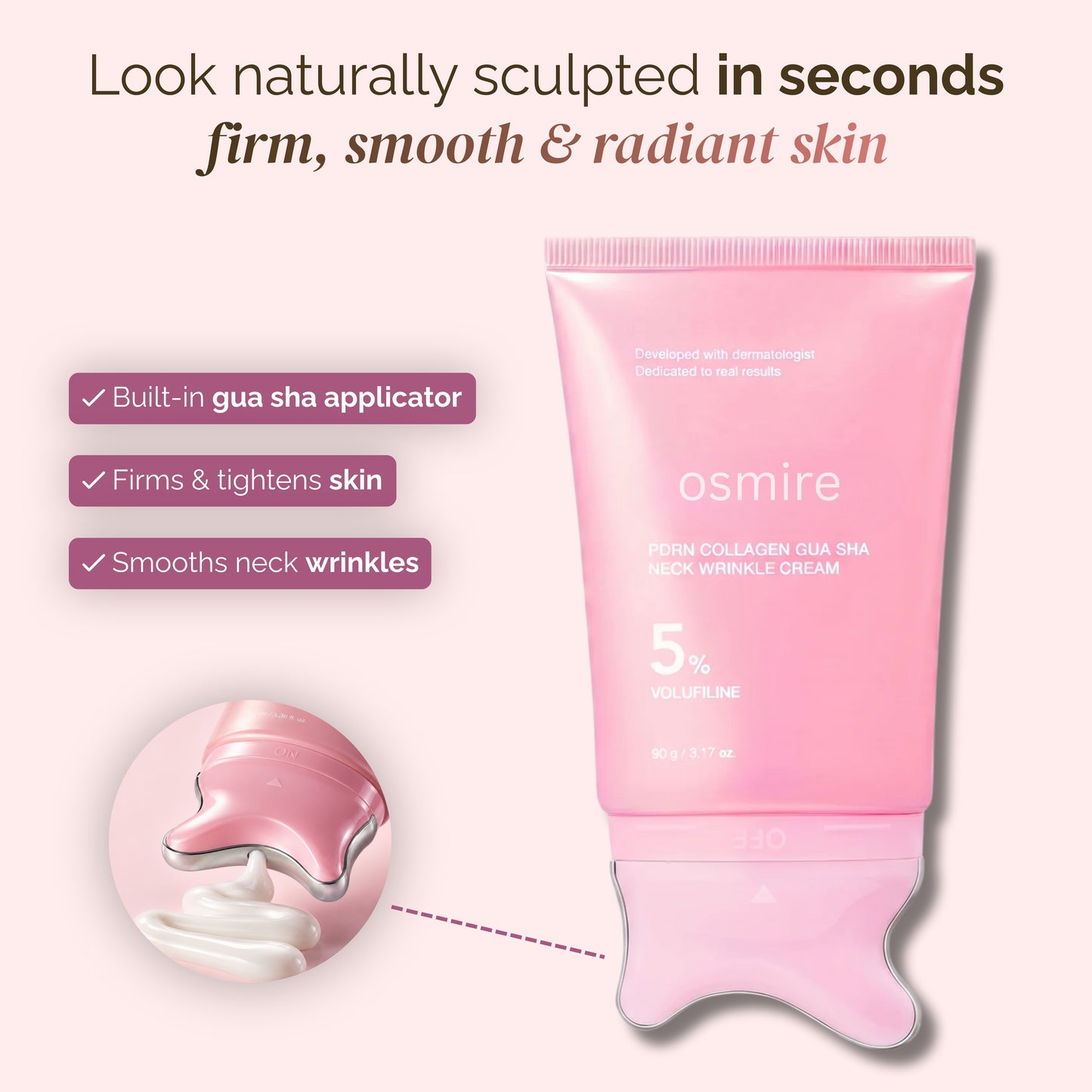 PDRN Collagen gua sha cream