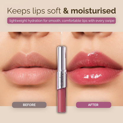 Dual-ended liquid lipstick