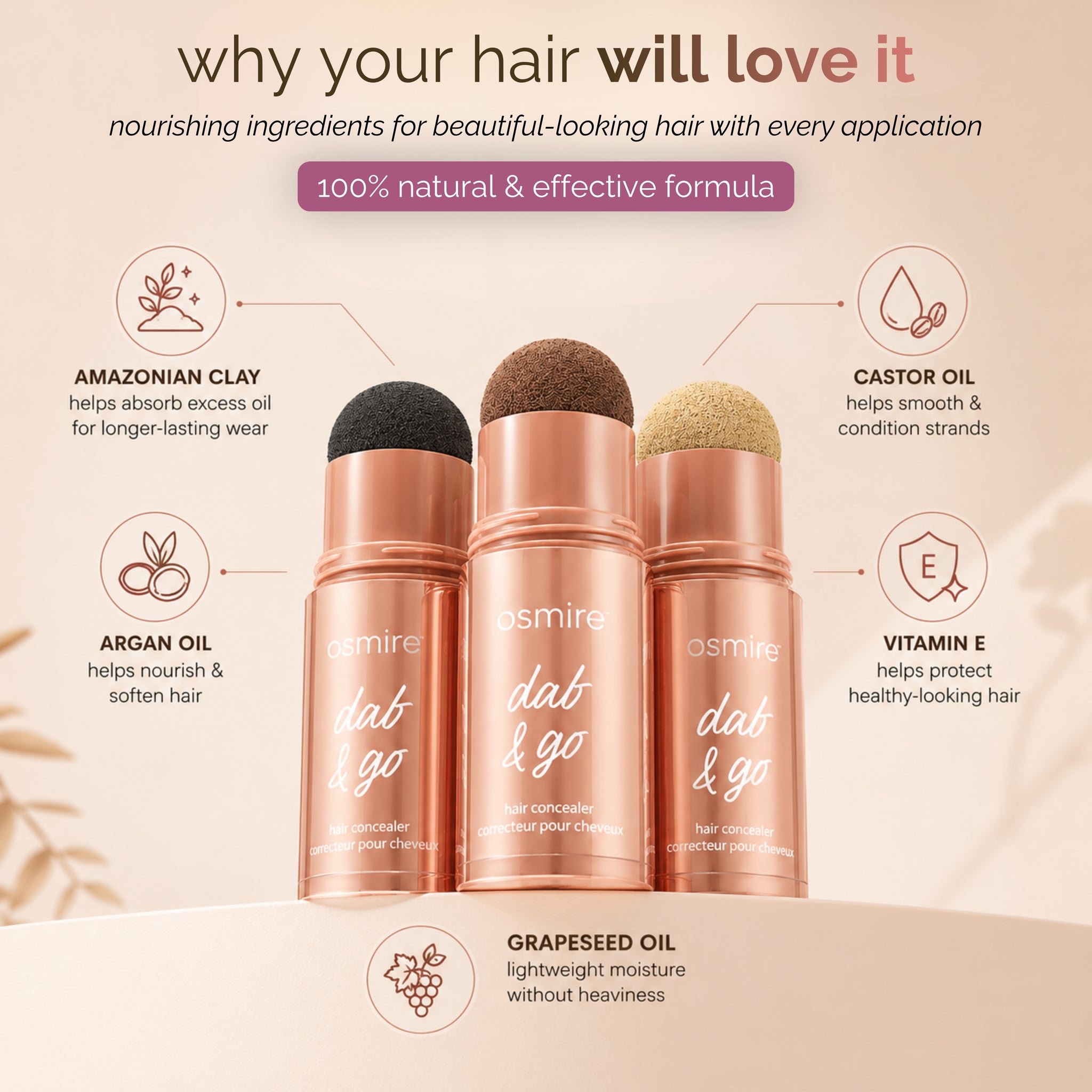 Dab & go hair concealer