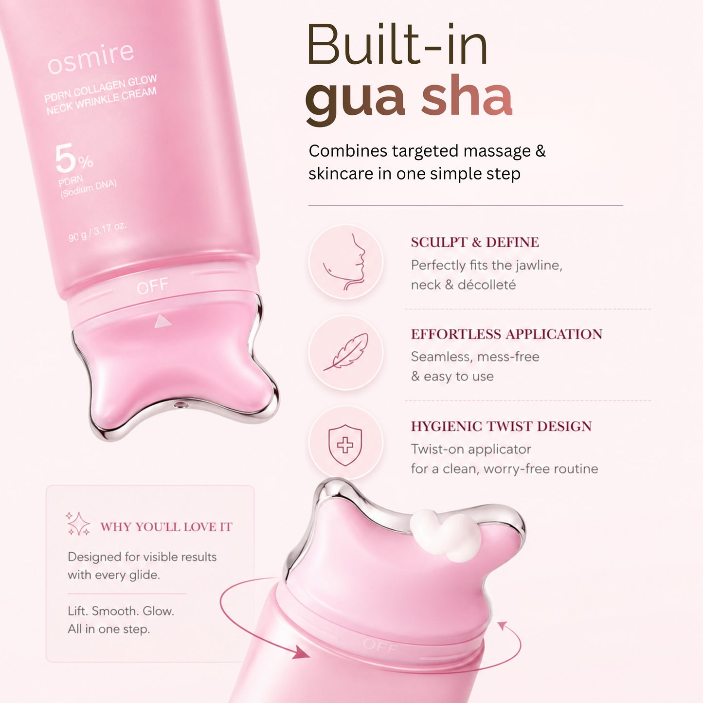 PDRN Collagen gua sha cream